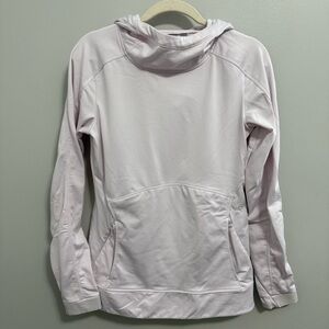 Athleta Striated Stowe Running Hoodie Light Pink Sweatshirt  Women's Size XSmall